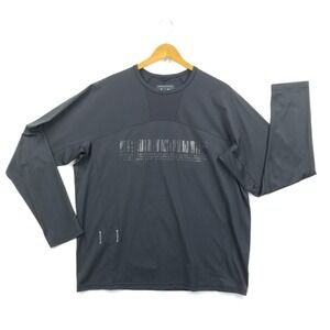 Reigning Champ Shirt Men L Black Jide‎ Osifeso Barcode Jersey Weeping Eye